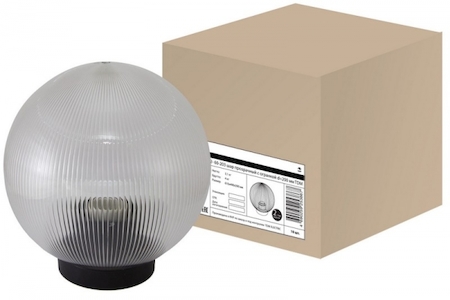TDM ELECTRIC SQ0330-0302 Светильник НТУ 02- 60-203 шар прозрачный с огранкой d=200 мм TDM